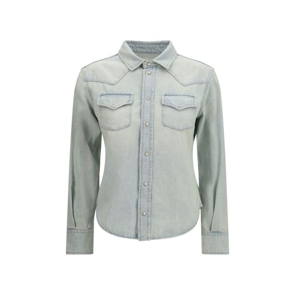 Jacob Cohen Blue Denim Women's Shirt